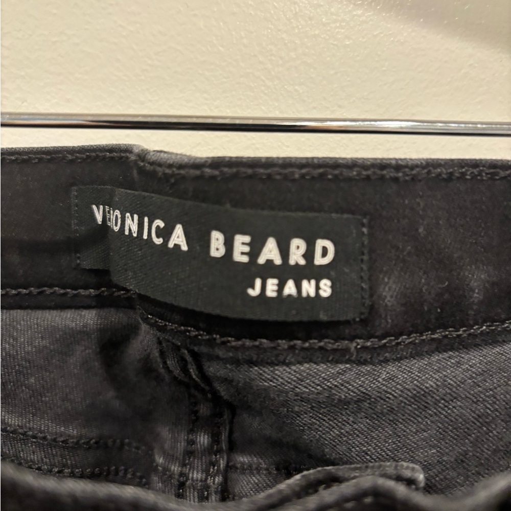 VERONICA BEARD Onyx Black Skinny Jeans Size 30 - Picture 4 of 6